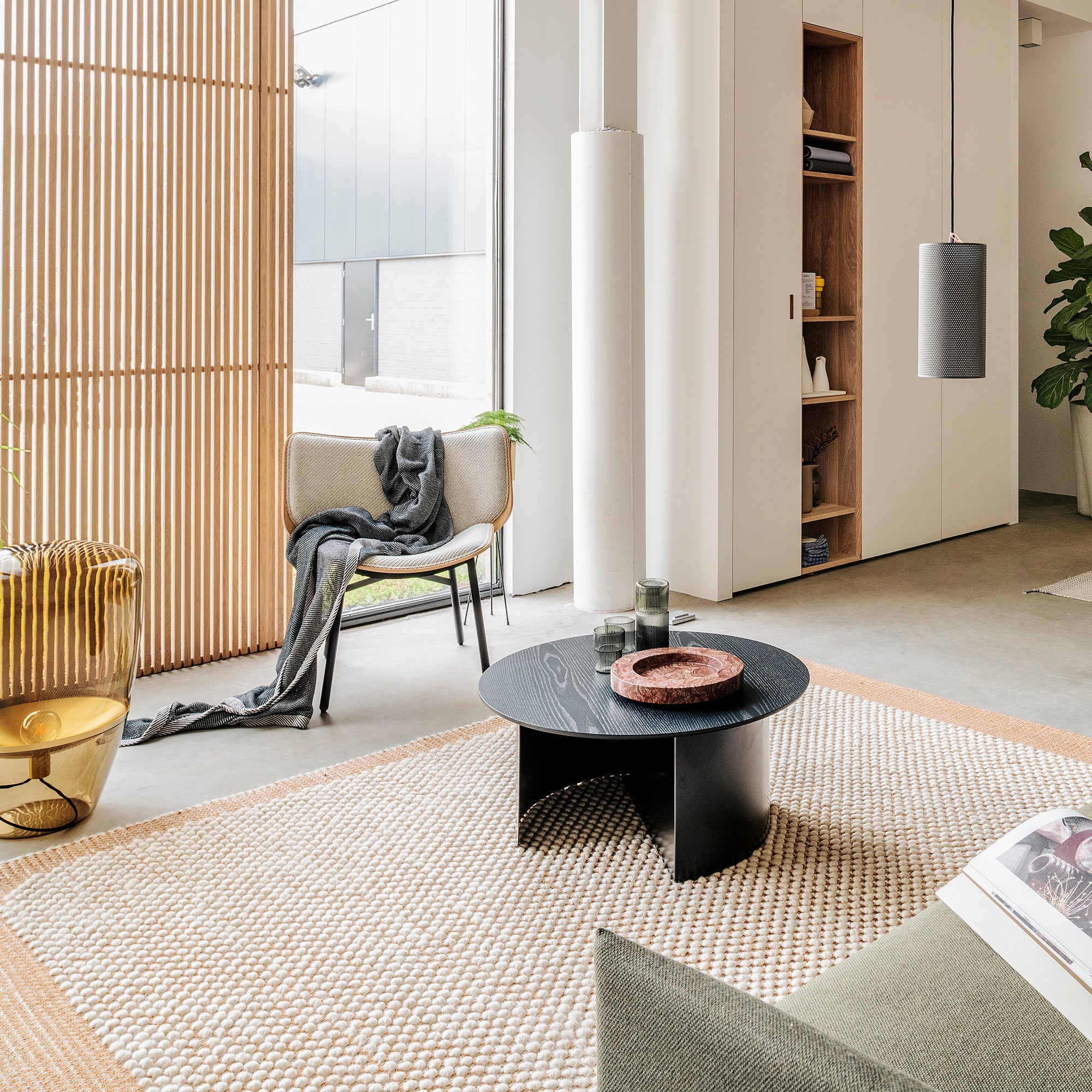 STILETTO Roomdividers met rails