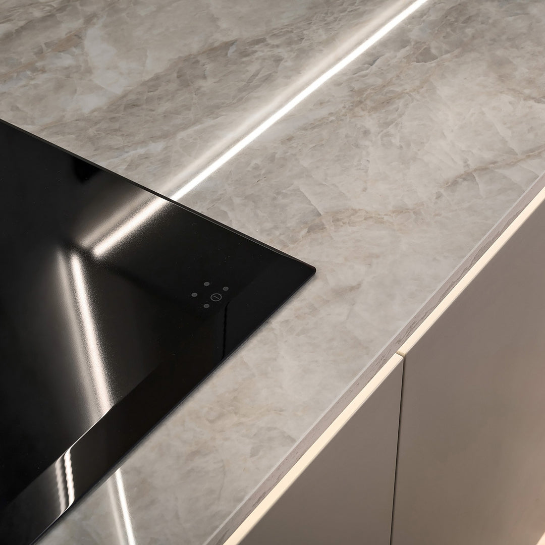 Houtmerk - Dekton Arga XGloss keukenblad - Maatwerk werkblad keramiek Keramiek Houtmerk