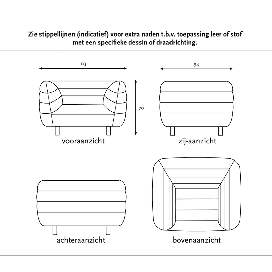 Label - Cocoon - Sofa Stoelen Label van den Berg