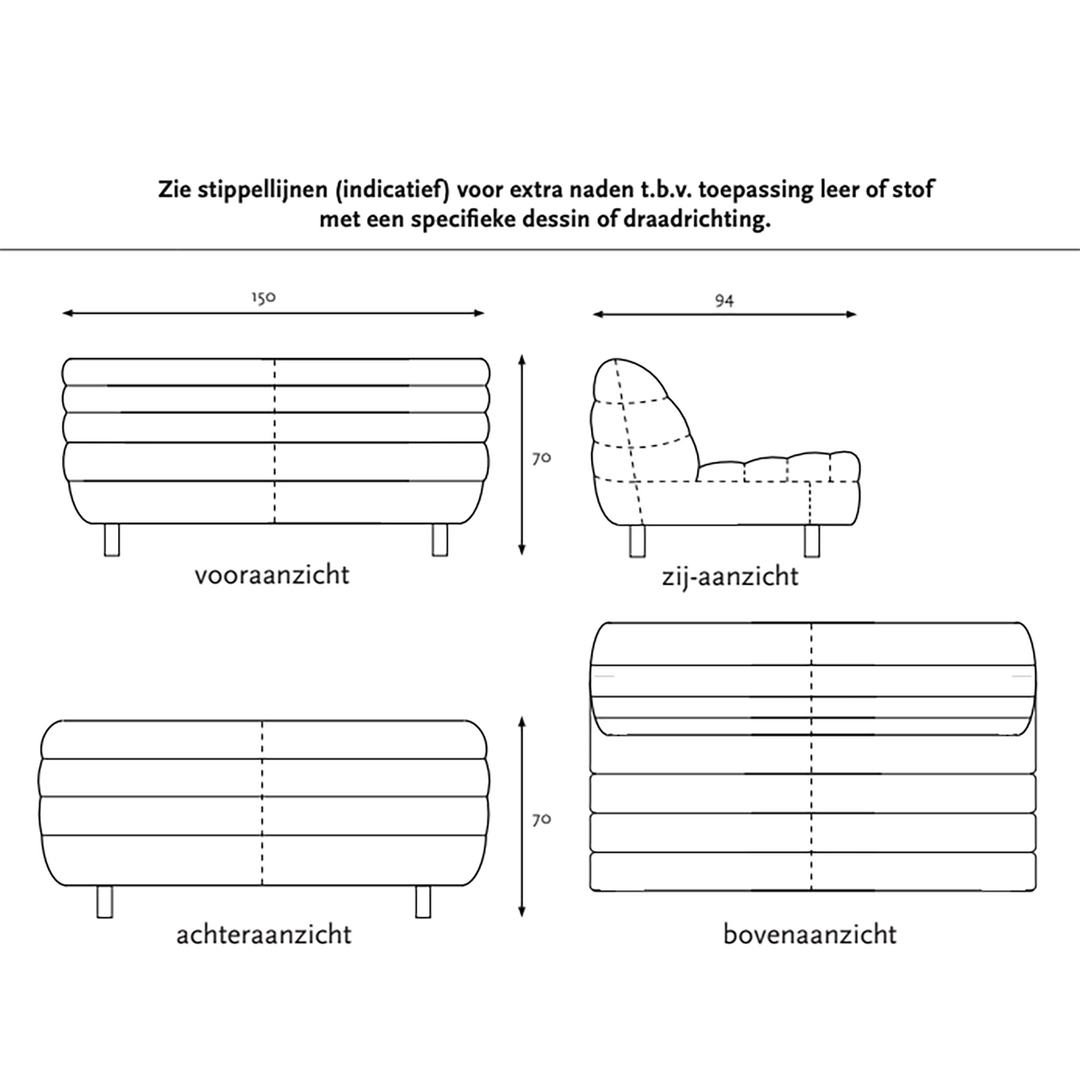 Label - Cocoon - Sofa Stoelen Label van den Berg