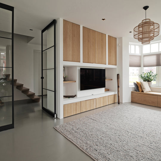 Houtmerk Domus® - Erker zitbank - Massief hout maatwerk Kasten Houtmerk