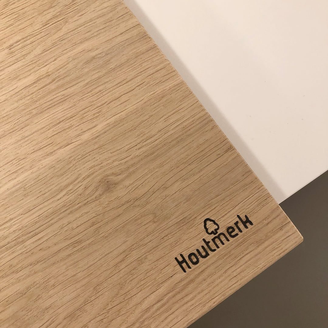 Houtmerk Gusto - Eiken snijplank met geleider Houtmerk