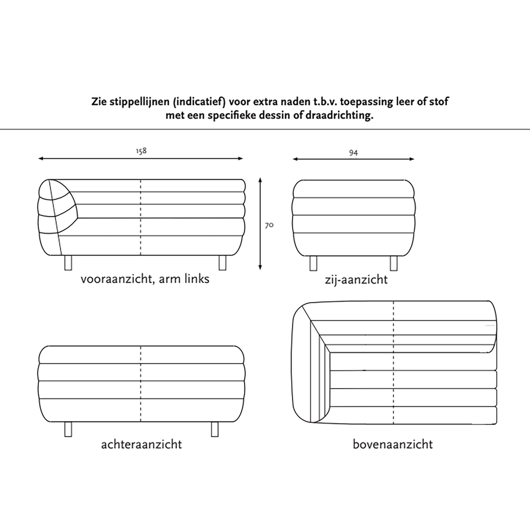Label - Cocoon - Sofa Stoelen Label van den Berg
