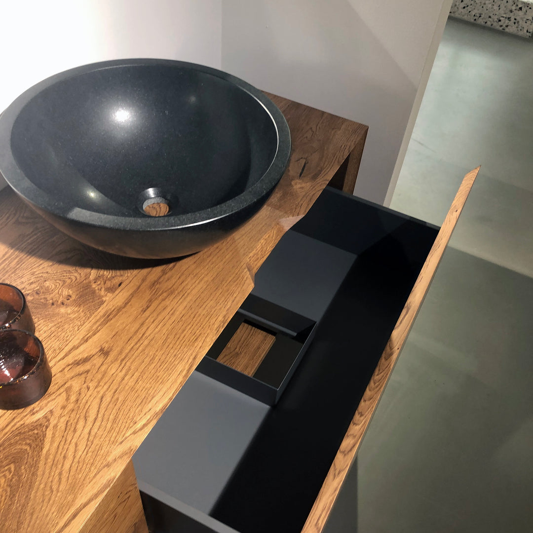 Badmeubel Azur eikenhout met lade 160cm - SALE Kasten Houtmerk