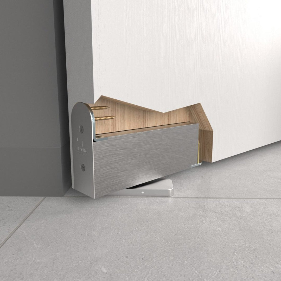 Houtmerk - Maatwerk taatsdeur zonder kozijn - Overschilderbaar Wit Deuren Houtmerk