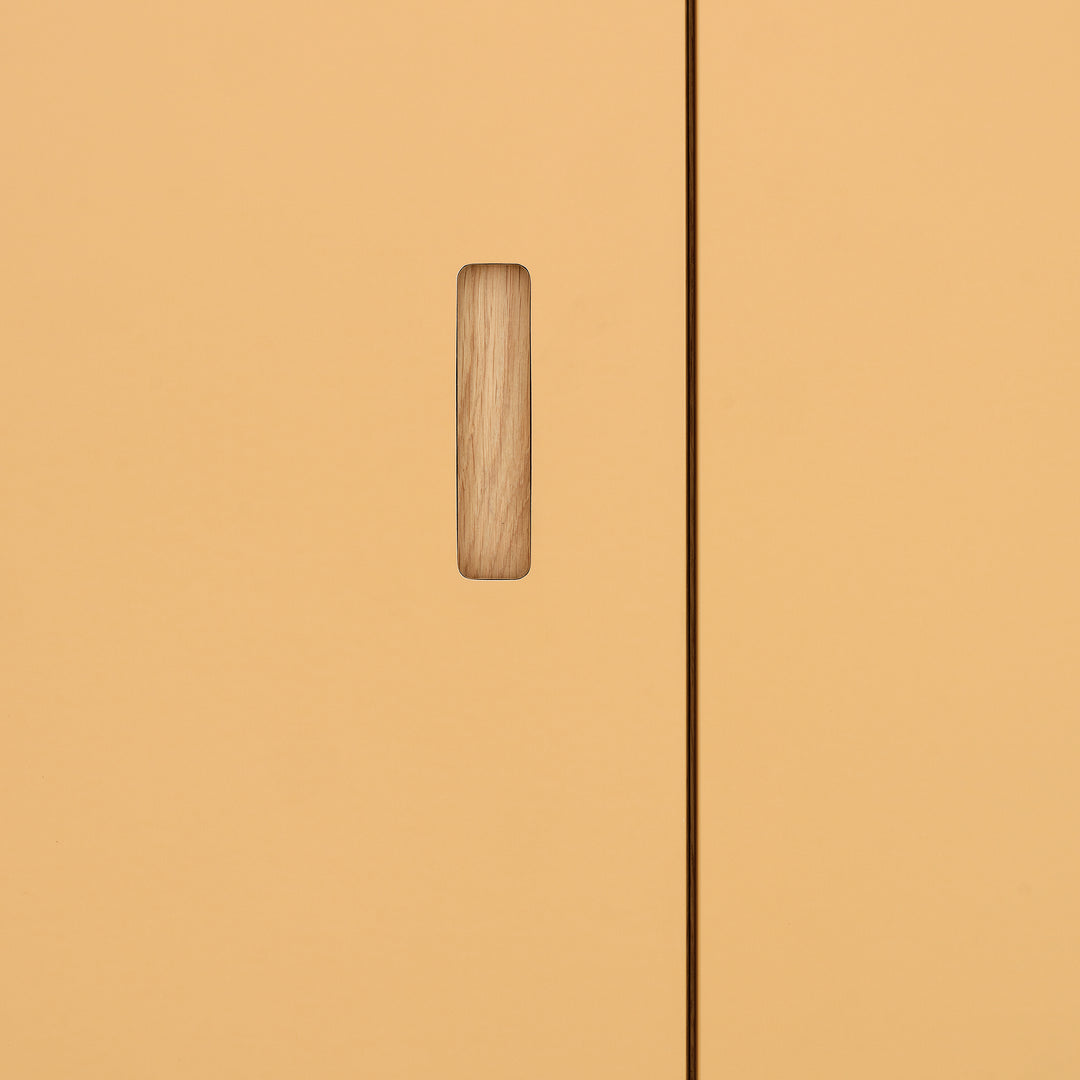 Houtmerk - Kast Scala 12 - Hoge kledingkast met badmeubel Kastcombinatie Houtmerk