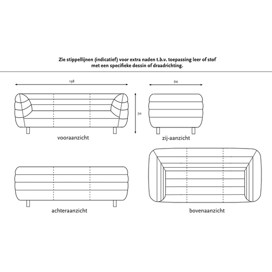 Label - Cocoon - Sofa Stoelen Label van den Berg
