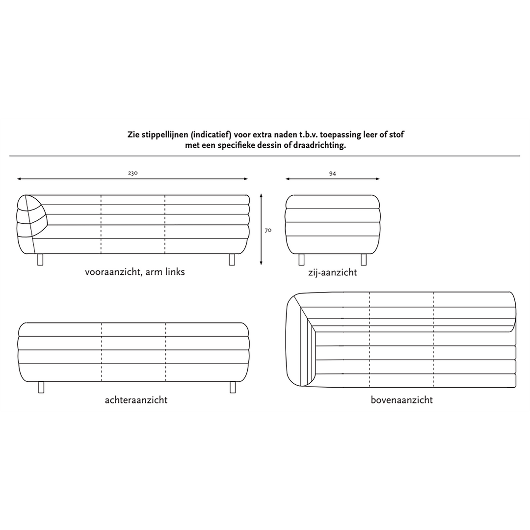 Label - Cocoon - Sofa Stoelen Label van den Berg