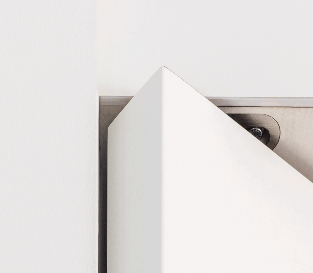 Houtmerk - Maatwerk taatsdeur zonder kozijn - Overschilderbaar Wit Deuren Houtmerk