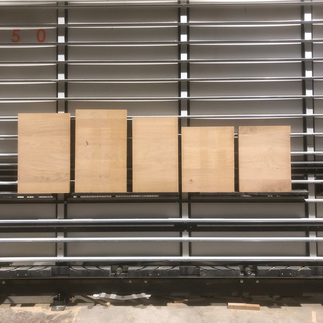 Houtmerk - Bundel panelen massief eiken resthout - SALE Houtmerk