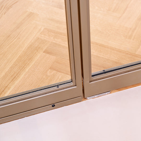 Houtmerk - Maatwerk stalen Taatsdeur - Helder glas Deuren Houtmerk