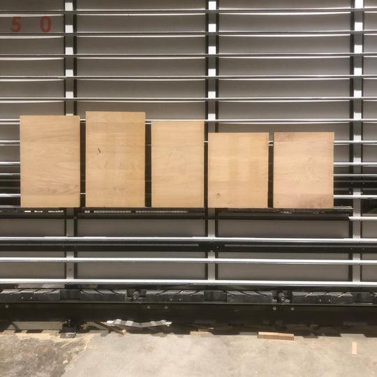 Houtmerk - Bundel panelen massief eiken resthout - SALE Houtmerk