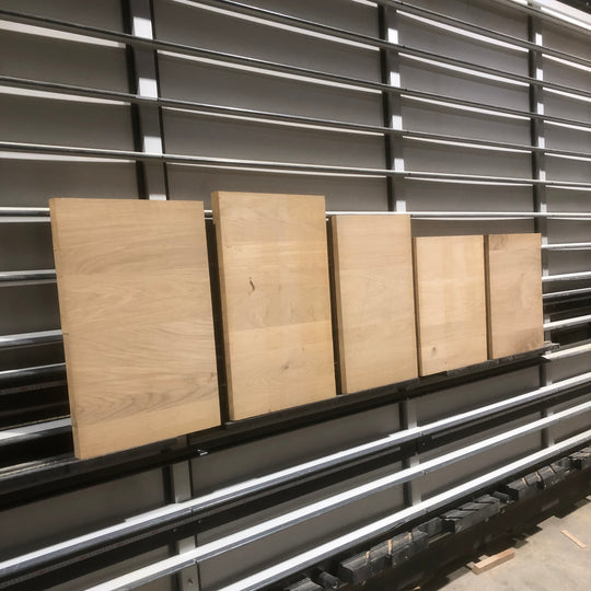 Houtmerk - Bundel panelen massief eiken resthout - SALE Houtmerk