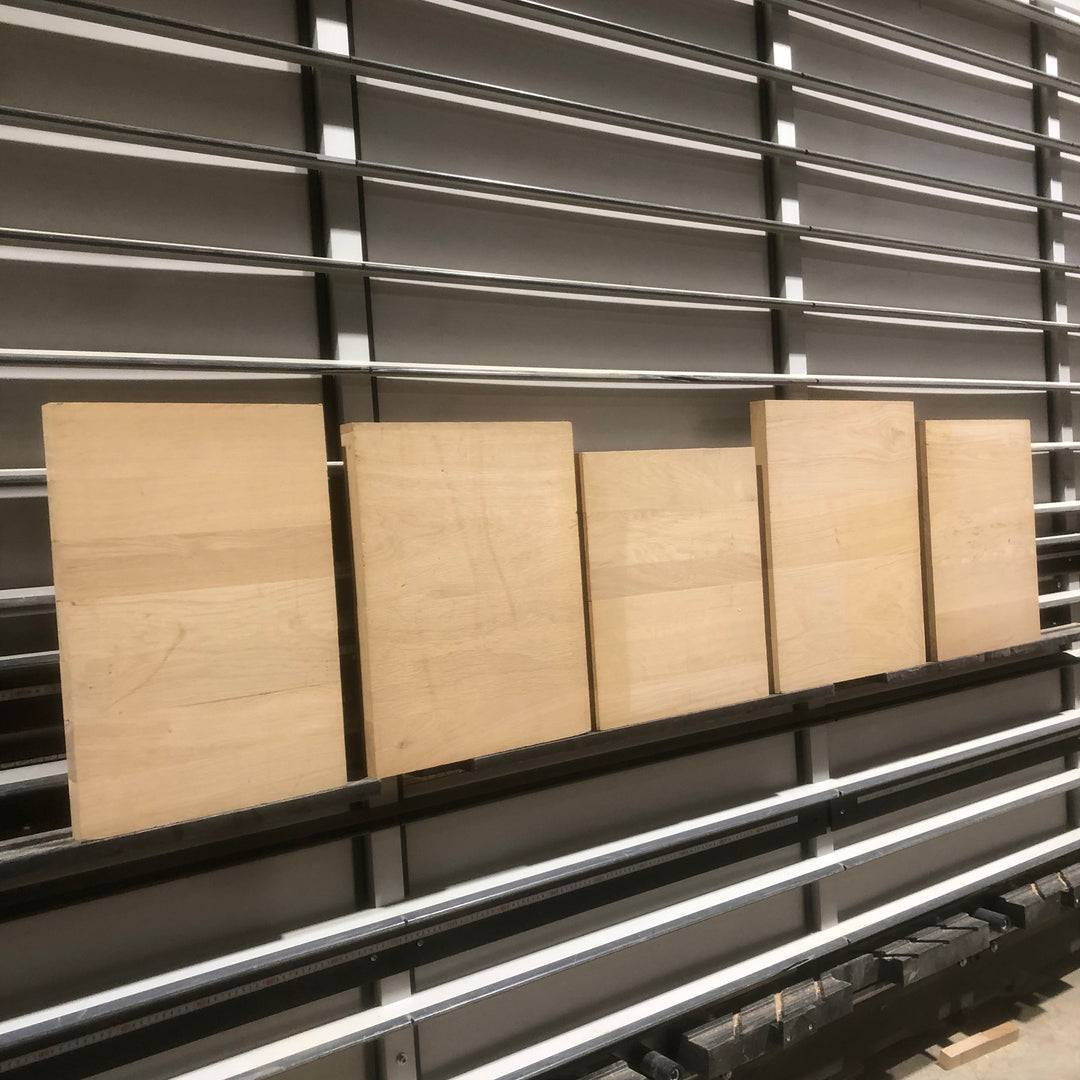 Houtmerk - Bundel panelen massief eiken resthout - SALE Houtmerk