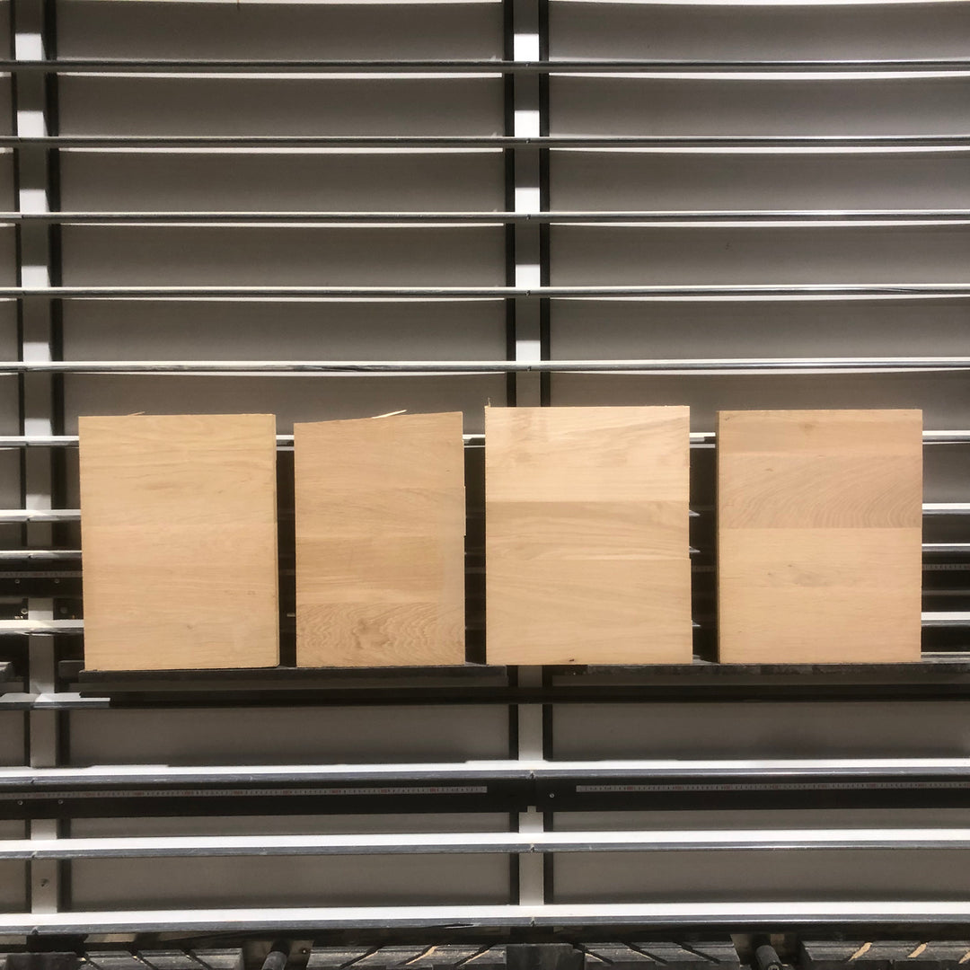 Houtmerk - Bundel panelen massief eiken resthout - SALE Houtmerk