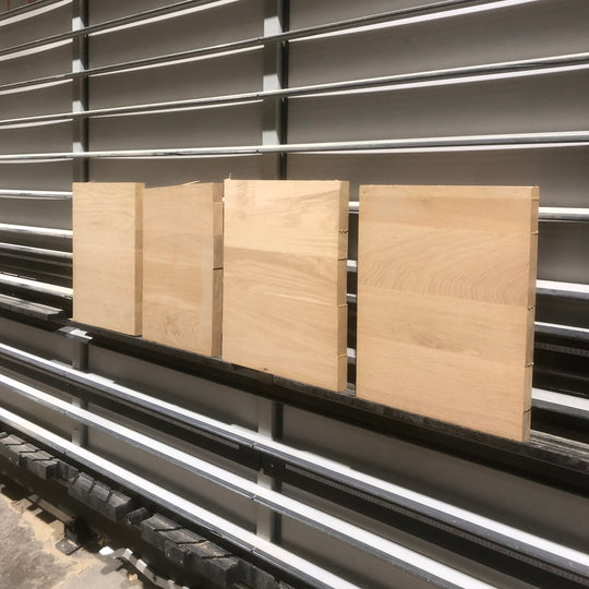 Houtmerk - Bundel panelen massief eiken resthout - SALE Houtmerk