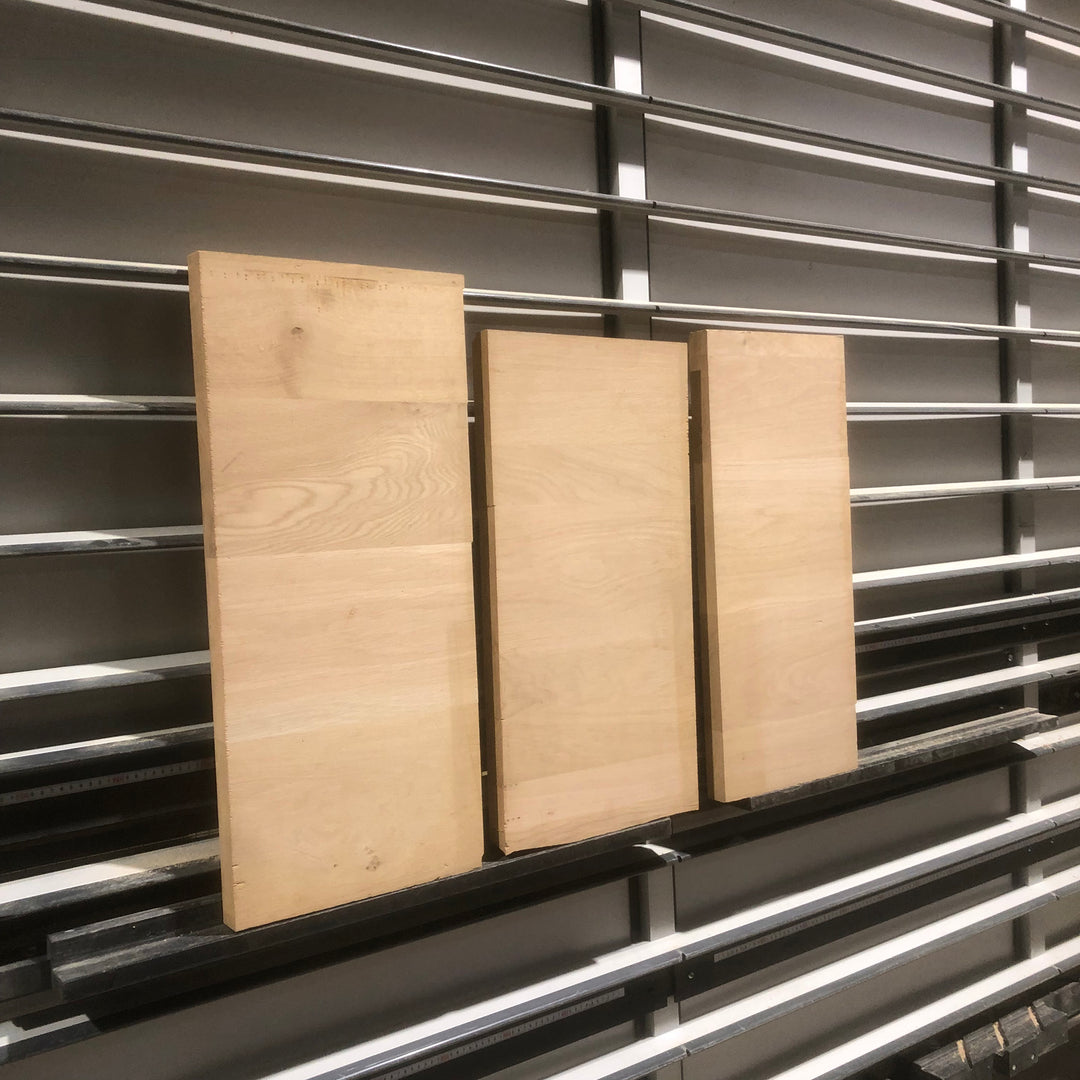 Houtmerk - Bundel panelen massief eiken resthout - SALE Houtmerk