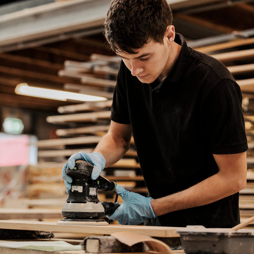 Houtmerk Domus® - Eetkamer zitbank met lades - Massief hout maatwerk Kasten Houtmerk