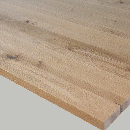 Houtmerk -  Massief houten werkblad 120-300cm - SALE Werkbladen houtmerk   