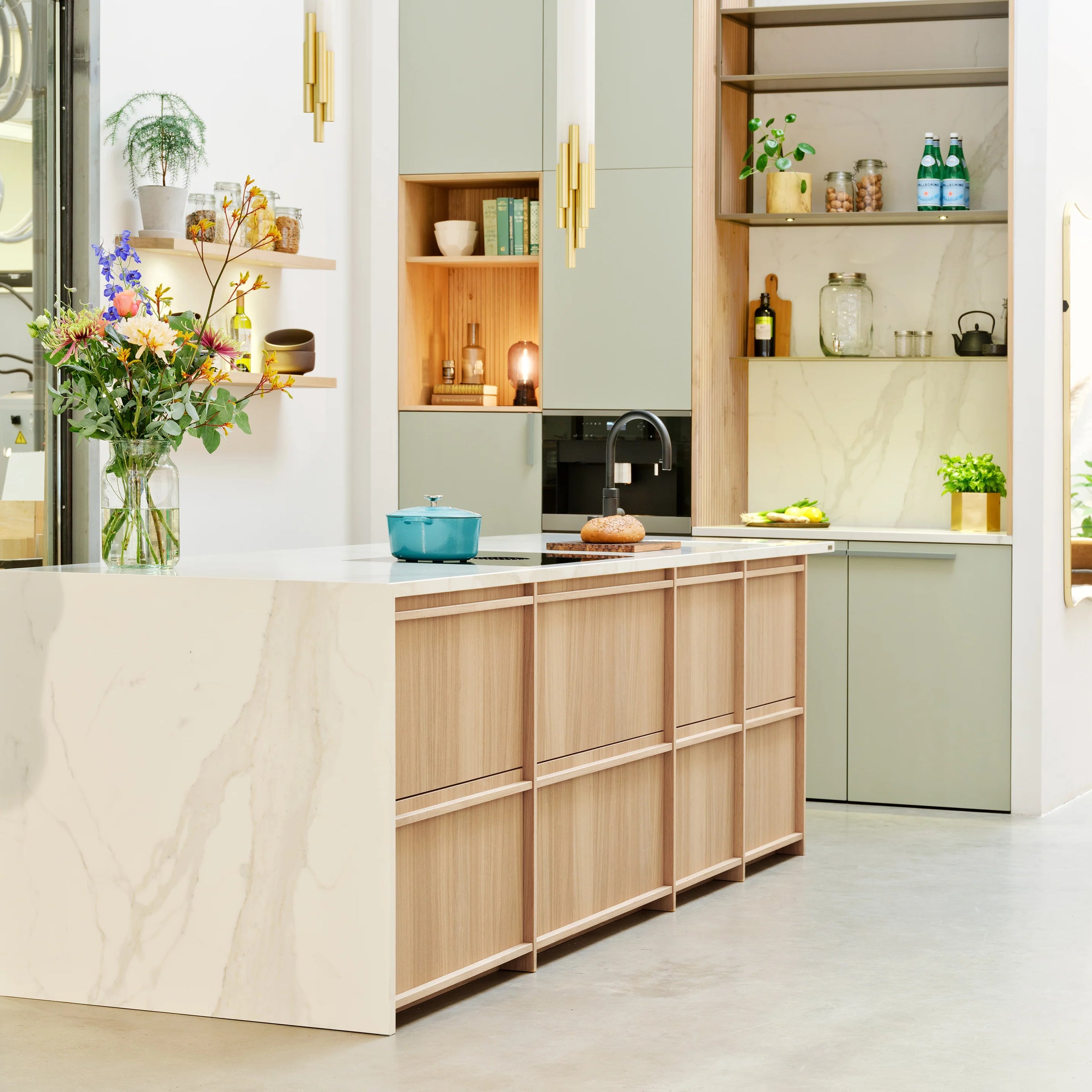 Houtmerk Ratio® - Tussenstaander recht - Eiken Houtmerk