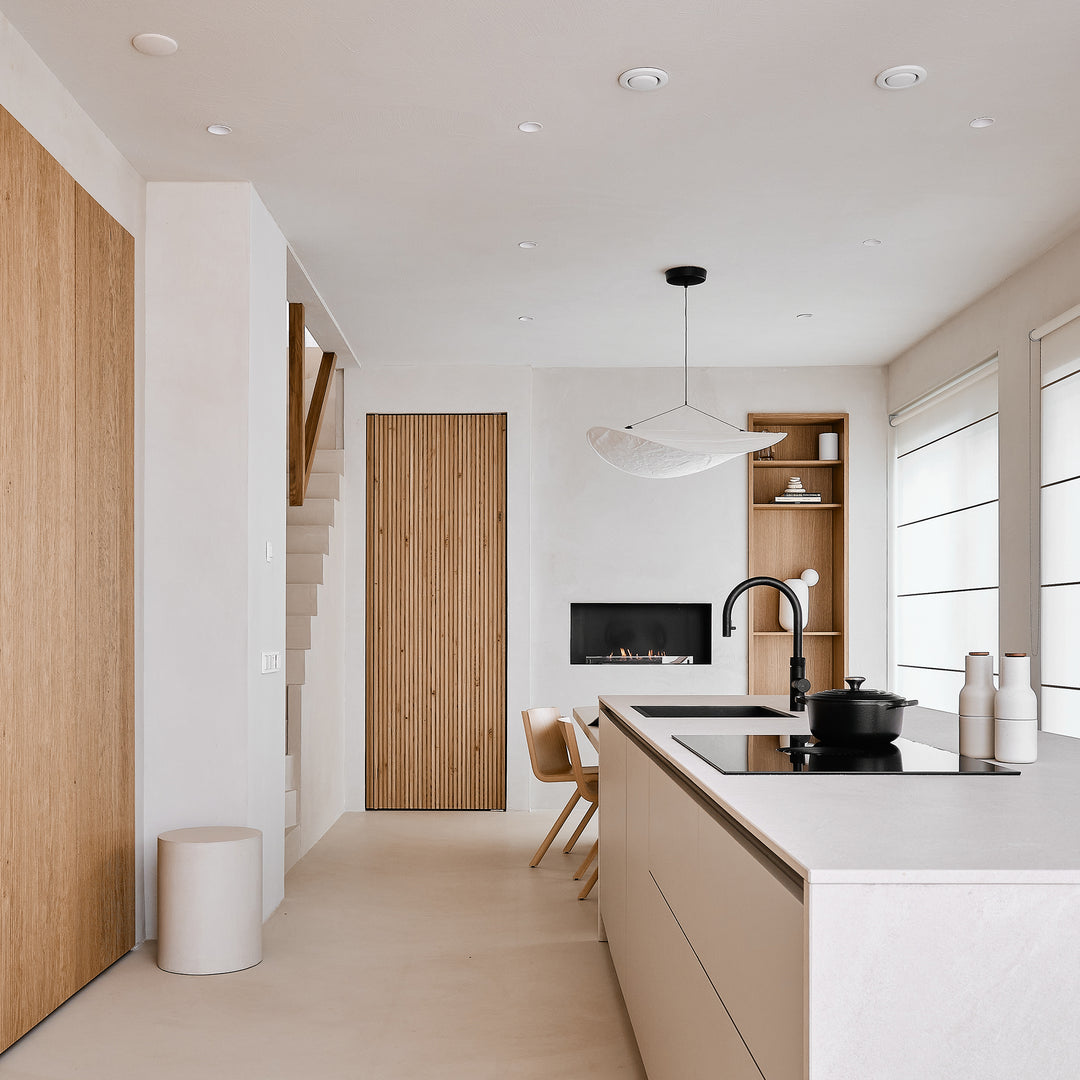 Houtmerk - Maatwerk houten Taatsdeur zonder kozijn - Geprofileerd Eiken Deuren Houtmerk