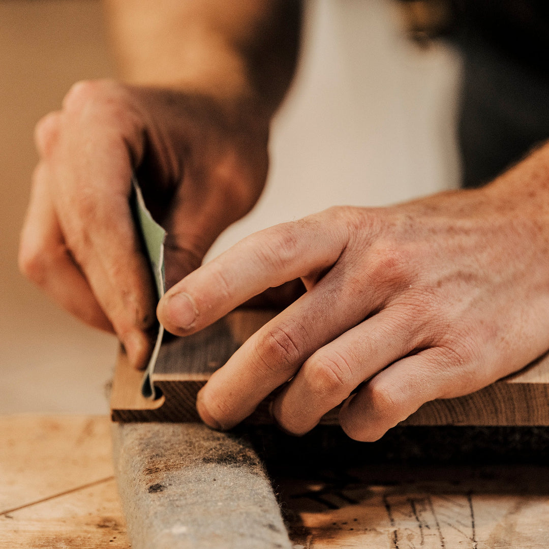 Houtmerk Domus® - Halfhoge kast met nisplanken - Massief hout maatwerk Kasten Houtmerk