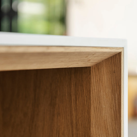 Houtmerk – Himacs Werkblad voor keuken – Solid Surface maatwerk Keukens Houtmerk