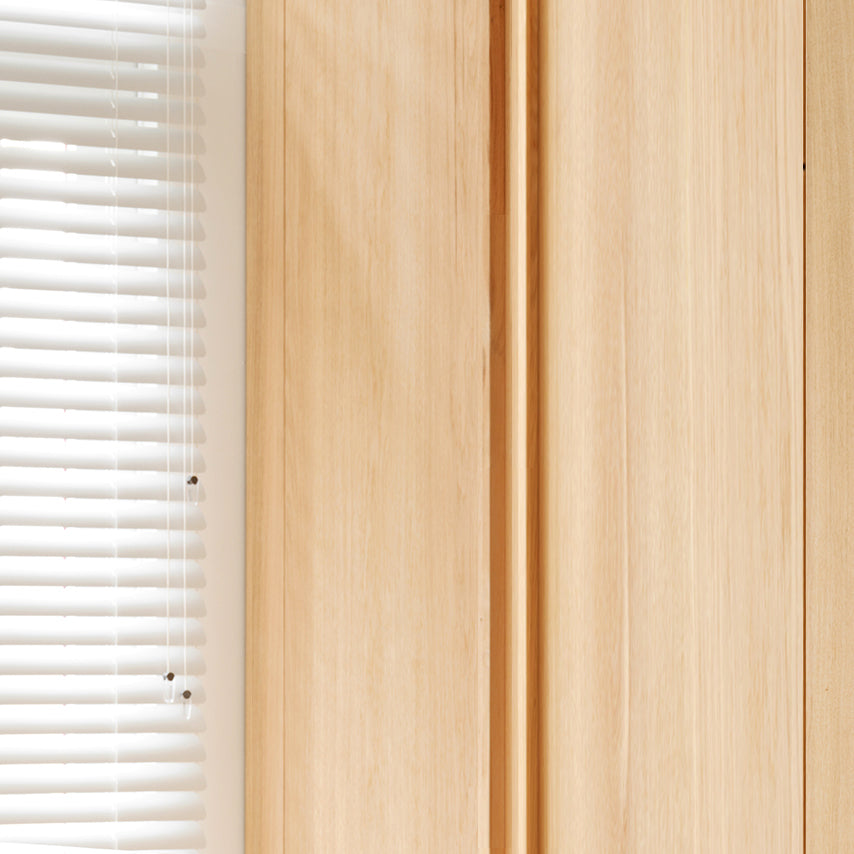 Houtmerk - Kast Lusso 04 - Hoge kast met houten Spatio vak Kastcombinatie Houtmerk