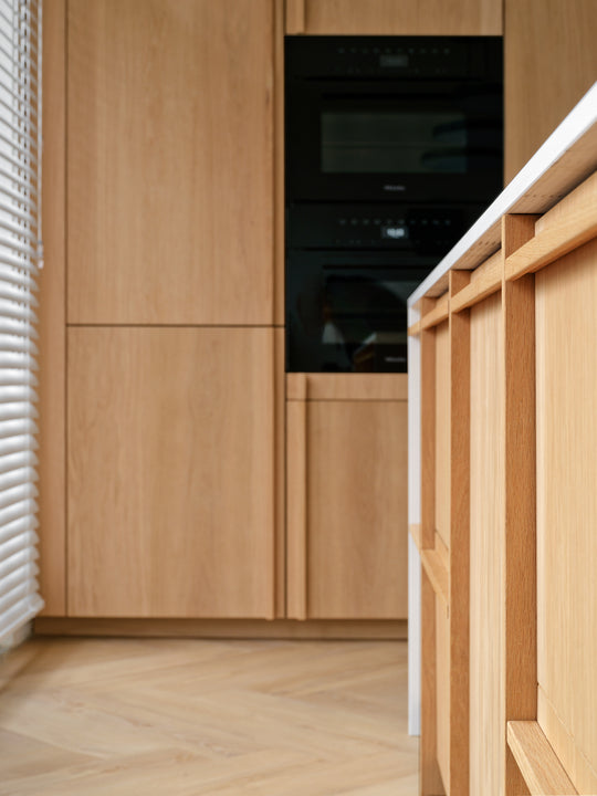 Houtmerk Ratio® - Plint voor keuken - Eiken Keukens Houtmerk