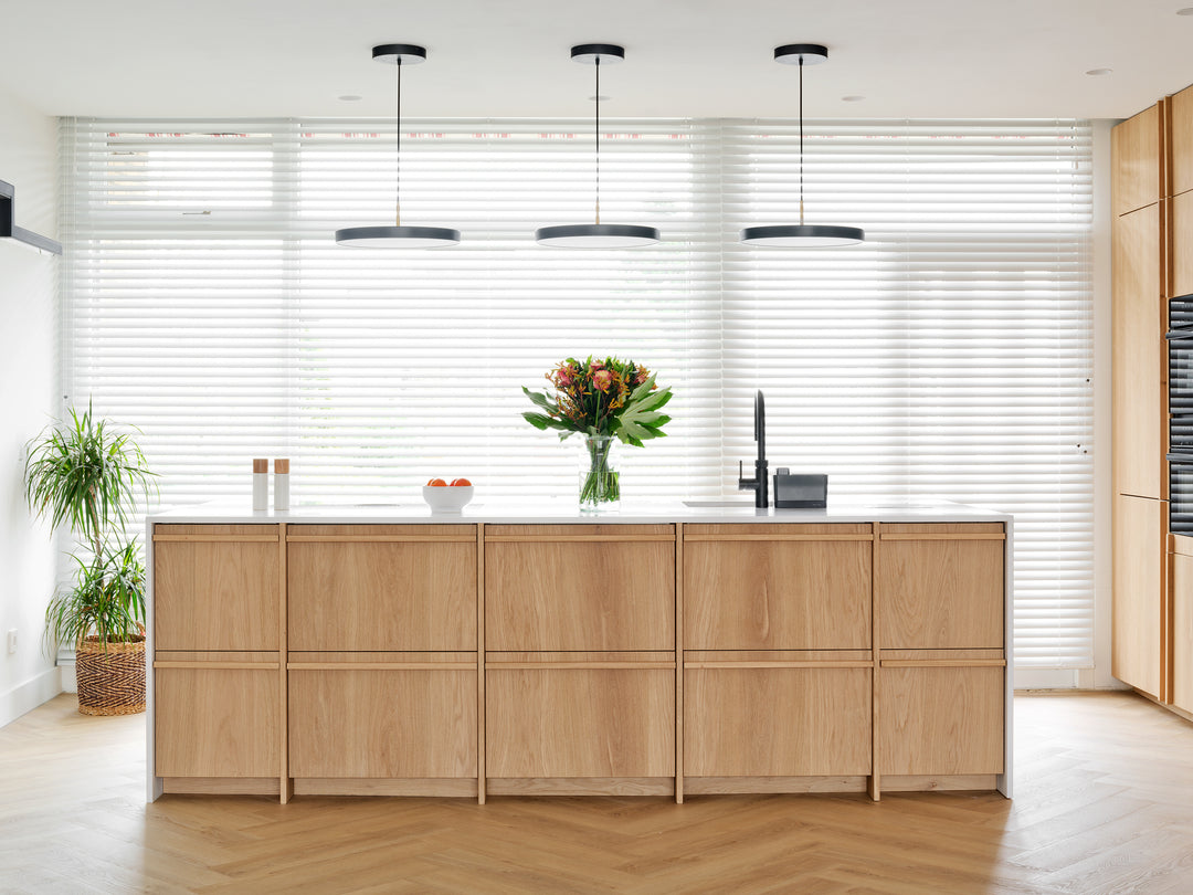 Houtmerk - Kast Duet 05 - Zitkast met lades Kastcombinatie Houtmerk