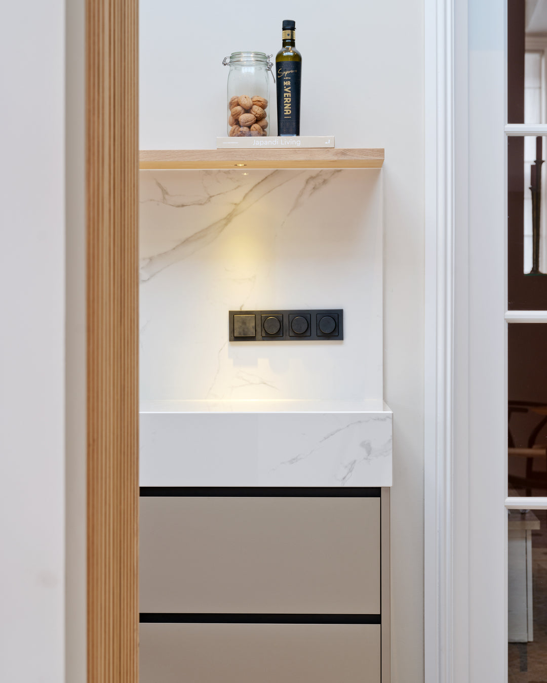 Houtmerk Ratio® - Dekpaneel vlak - Fenix Keukenfronten Houtmerk