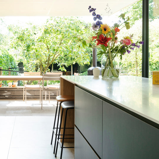 Houtmerk – Himacs Werkblad voor keuken – Solid Surface maatwerk Keukens Houtmerk