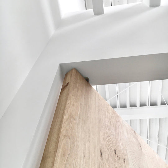 Houtmerk - Maatwerk houten Taatsdeur zonder kozijn - Eiken kaders Deuren Houtmerk