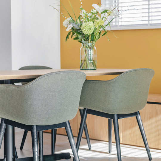 Houtmerk Domus® - Eetkamer zitbank met lades - Massief hout maatwerk Kasten Houtmerk