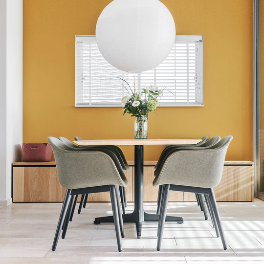 Houtmerk Domus® - Eetkamer zitbank met lades - Massief hout maatwerk Kasten Houtmerk