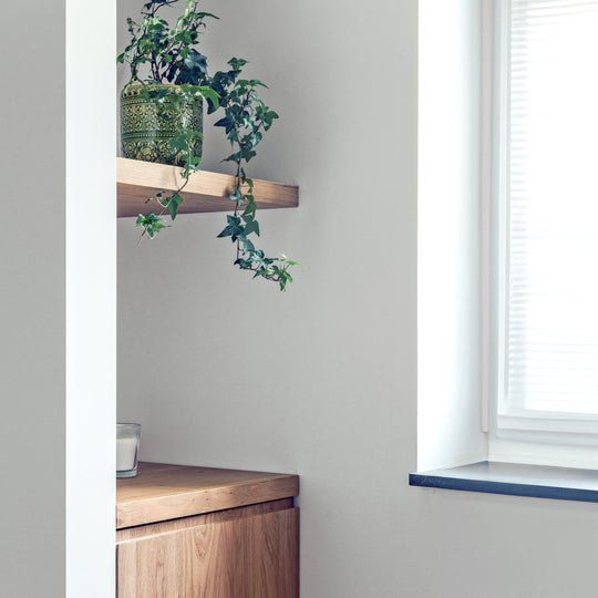 Houtmerk Domus® - Halfhoge kast met nisplanken - Arpa Fenix met hout Kasten Houtmerk