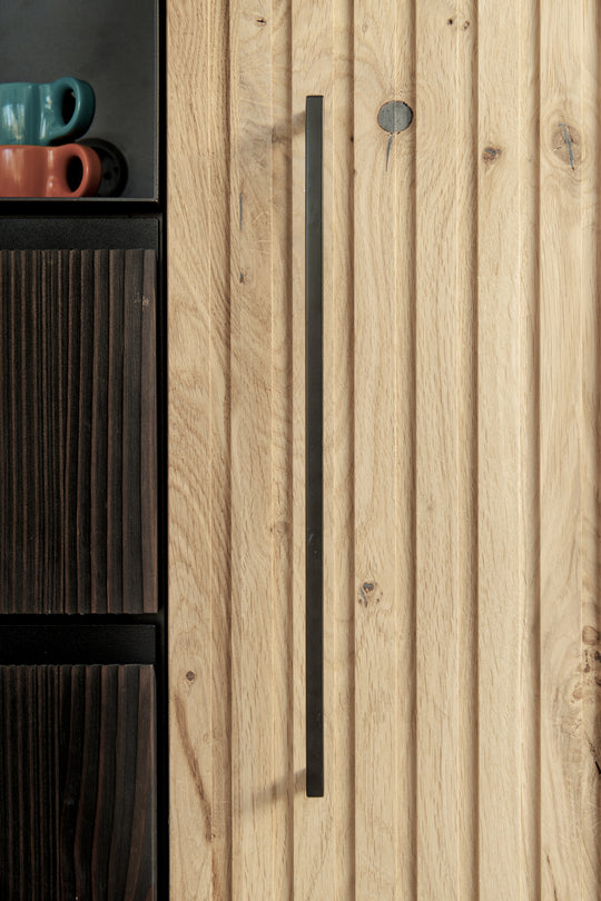 Houtmerk - Maatwerk houten Schuifdeur - Geprofileerd eiken Deuren Houtmerk