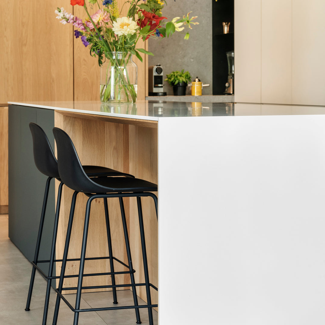 Houtmerk – Himacs Werkblad voor keuken – Solid Surface maatwerk Keukens Houtmerk