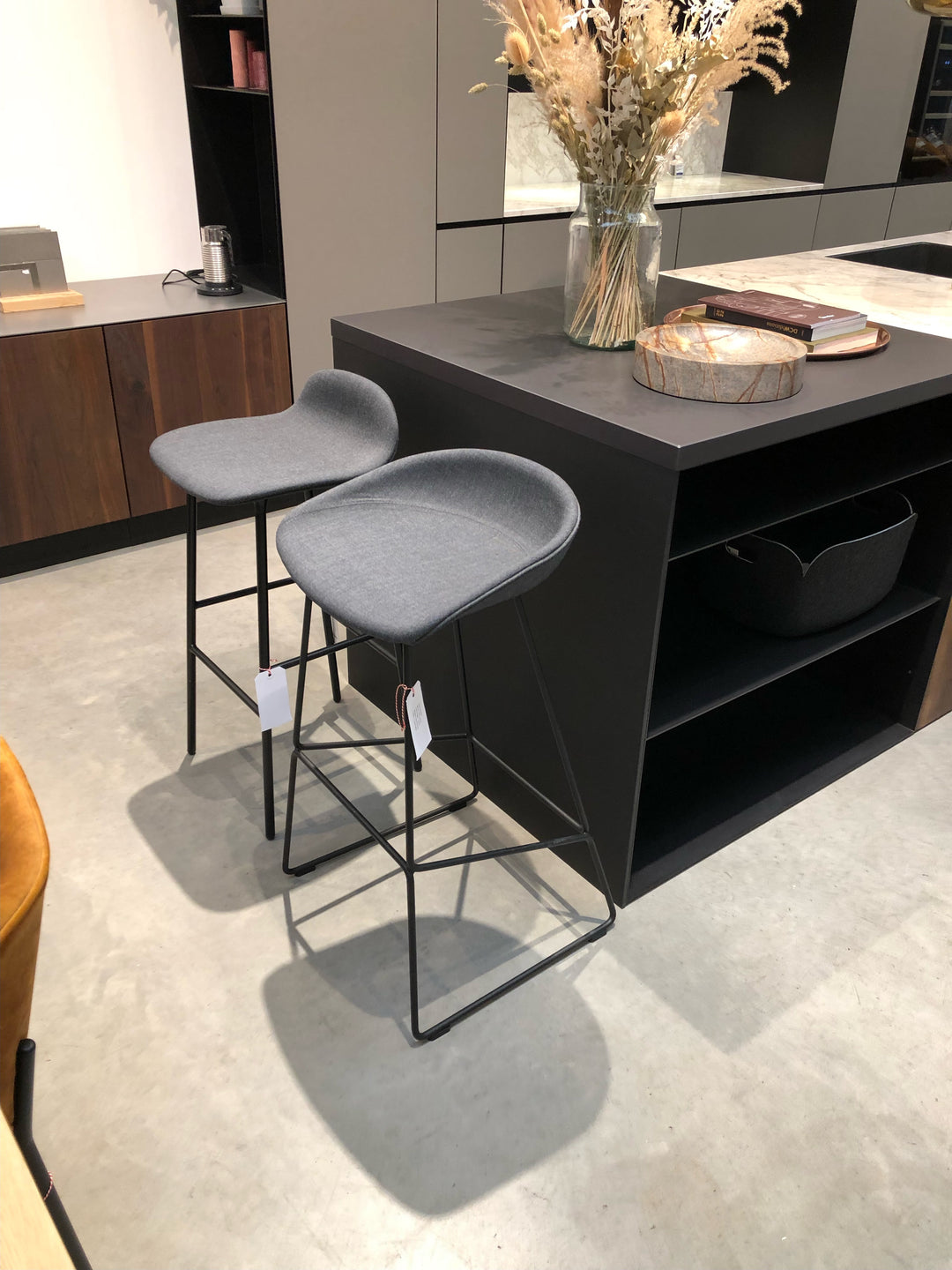 Hay AAS About a Stool Stalen frame 75cm Remix stof zitting - SALE Stoelen Houtmerk