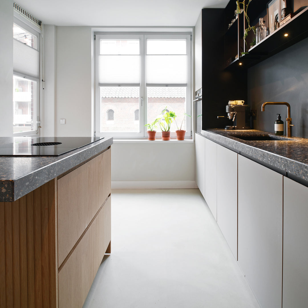 Ratio - Keukenfront LAB MPX - Arpa Fenix Arizona Beige 0748 Keukenfronten Houtmerk