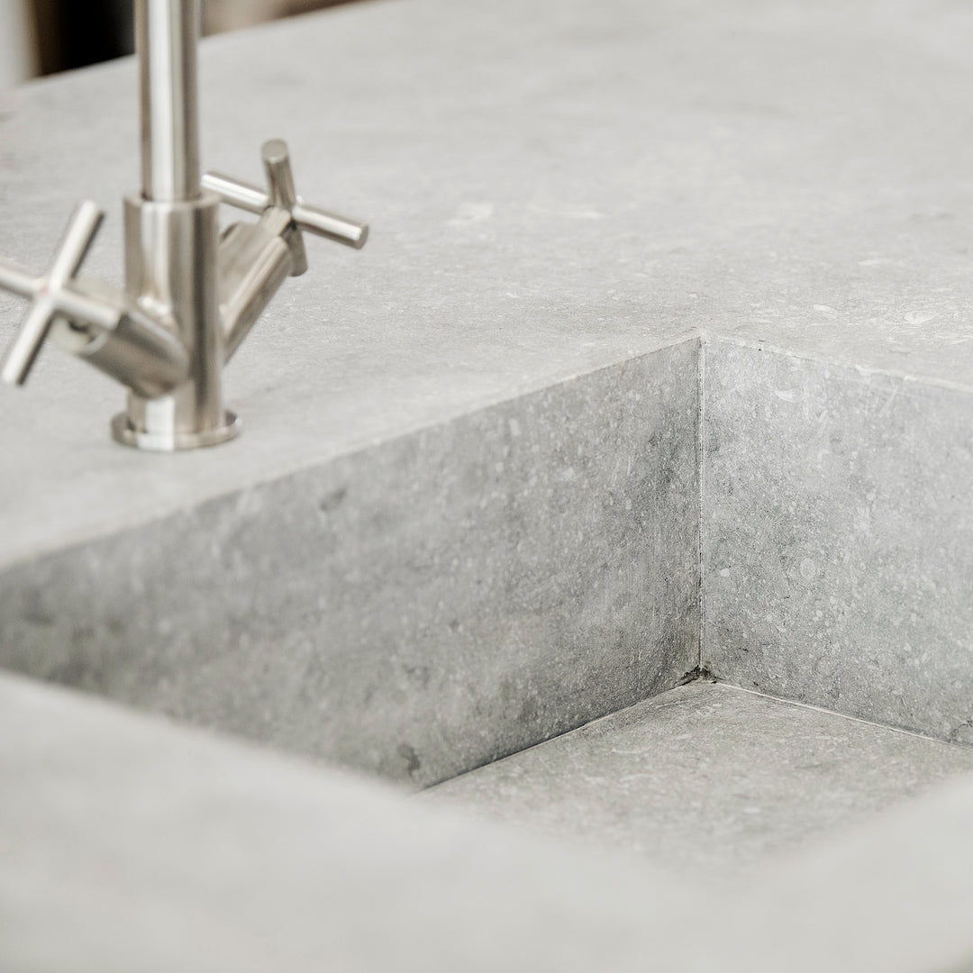 Houtmerk - Concreto stenen keukenblad - Betonlook maatwerk Keukens Houtmerk   