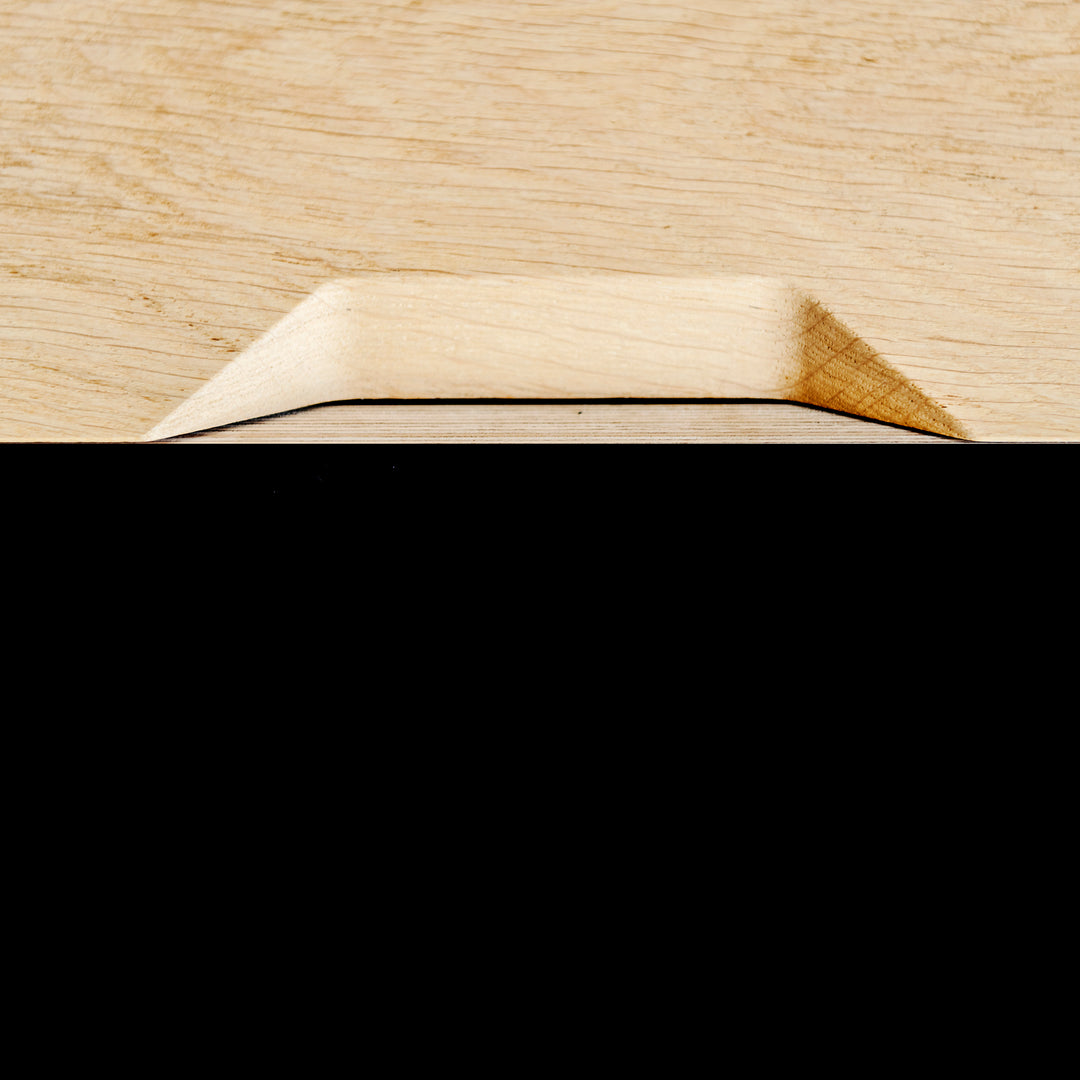 Houtmerk - Wandmeubel Azur met werkplek - Massief hout maatwerk Kasten Houtmerk