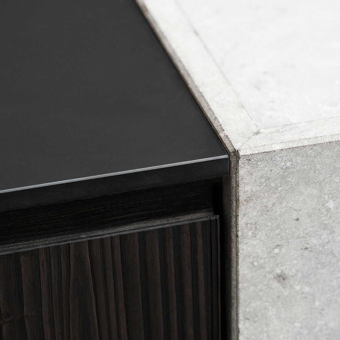 Houtmerk - Concreto wasbak hardsteen - maatwerk steen Wastafels Houtmerk