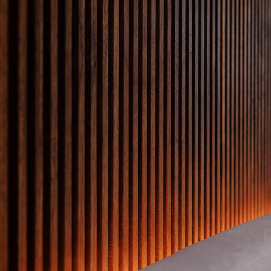 Houtmerk - Kast Fumo 02 - Hoge kastenwand voor haard Kastcombinatie Houtmerk