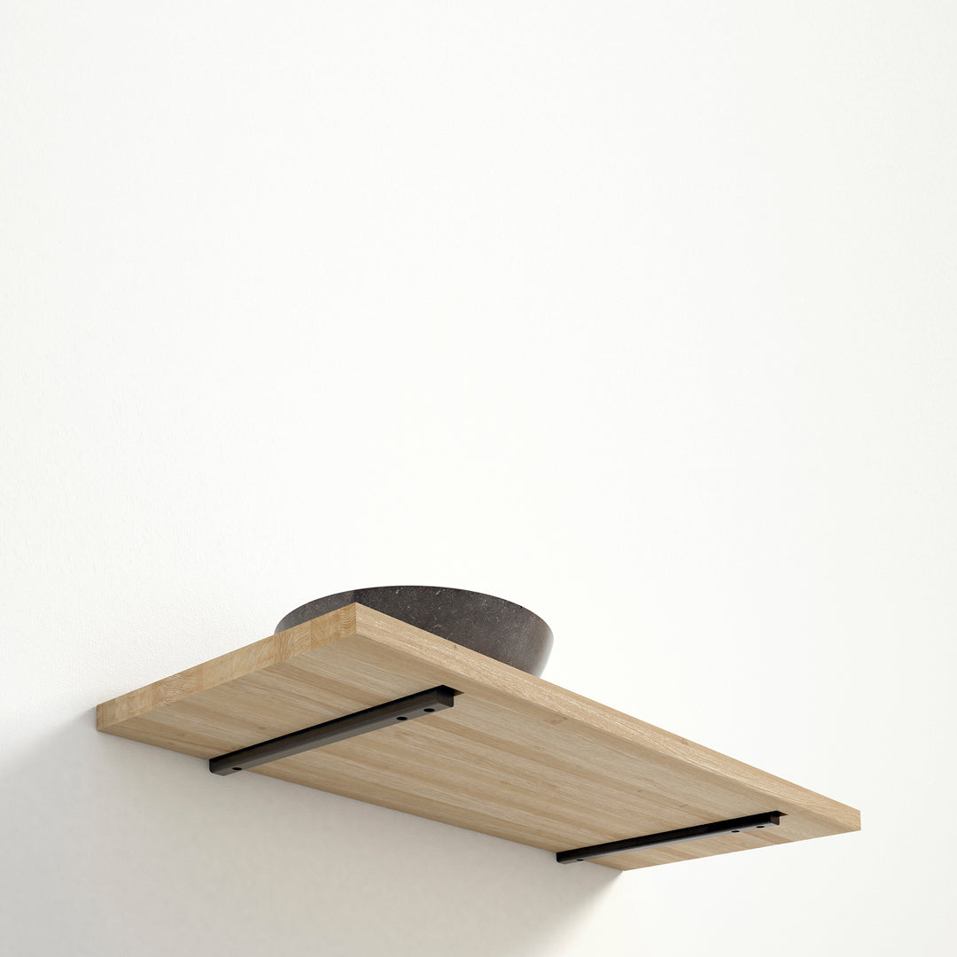 Houtmerk - Donau Bureau plank - maatwerk massief hout Kasten Houtmerk