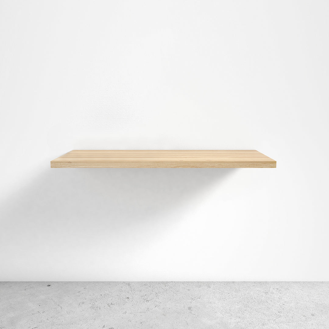 Houtmerk - Donau Bureau plank - maatwerk massief hout Kasten Houtmerk