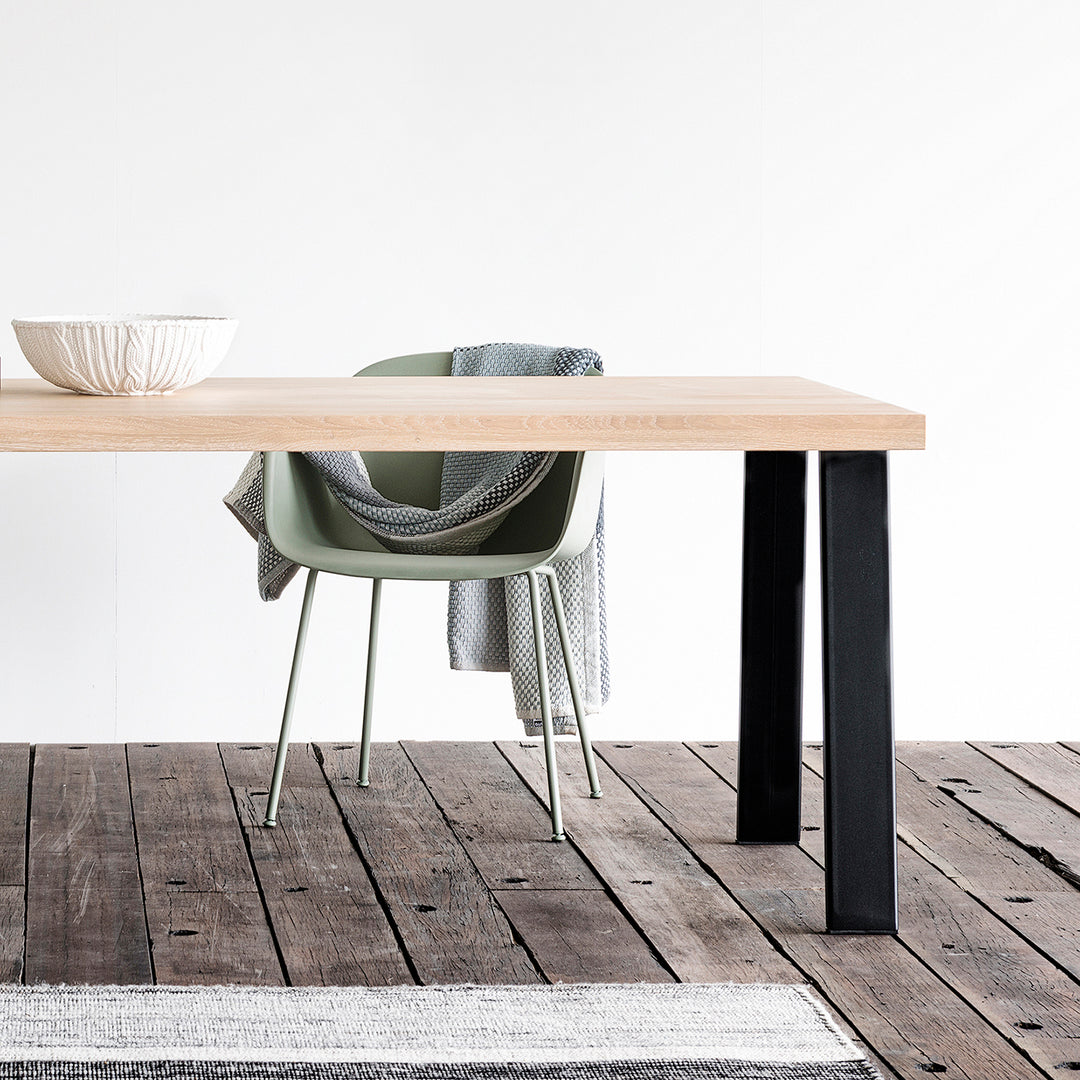 Houtmerk - Tafel Echo Eiken Rustiek - Rechthoek 260x100cm - SALE Tafels Houtmerk