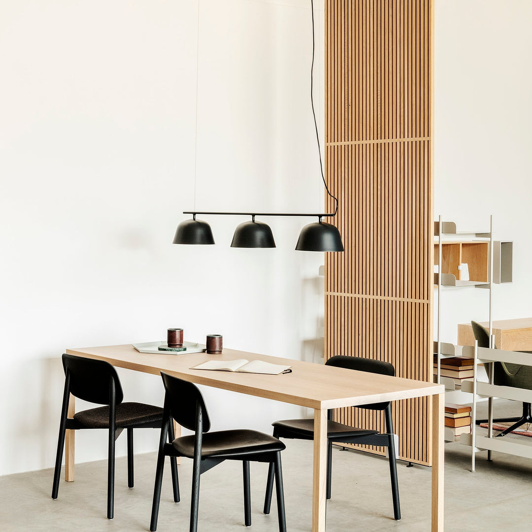 Houtmerk - Houten Roomdivider Linea XL - Kamerhoog van 235cm tot 265cm Roomdividers Houtmerk