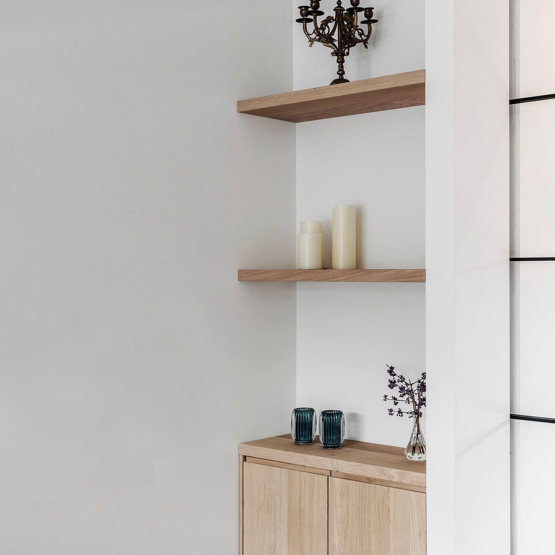 Houtmerk - En Suite Kast Porta 01 - Kasten en stalen schuifdeuren Kastcombinatie Houtmerk