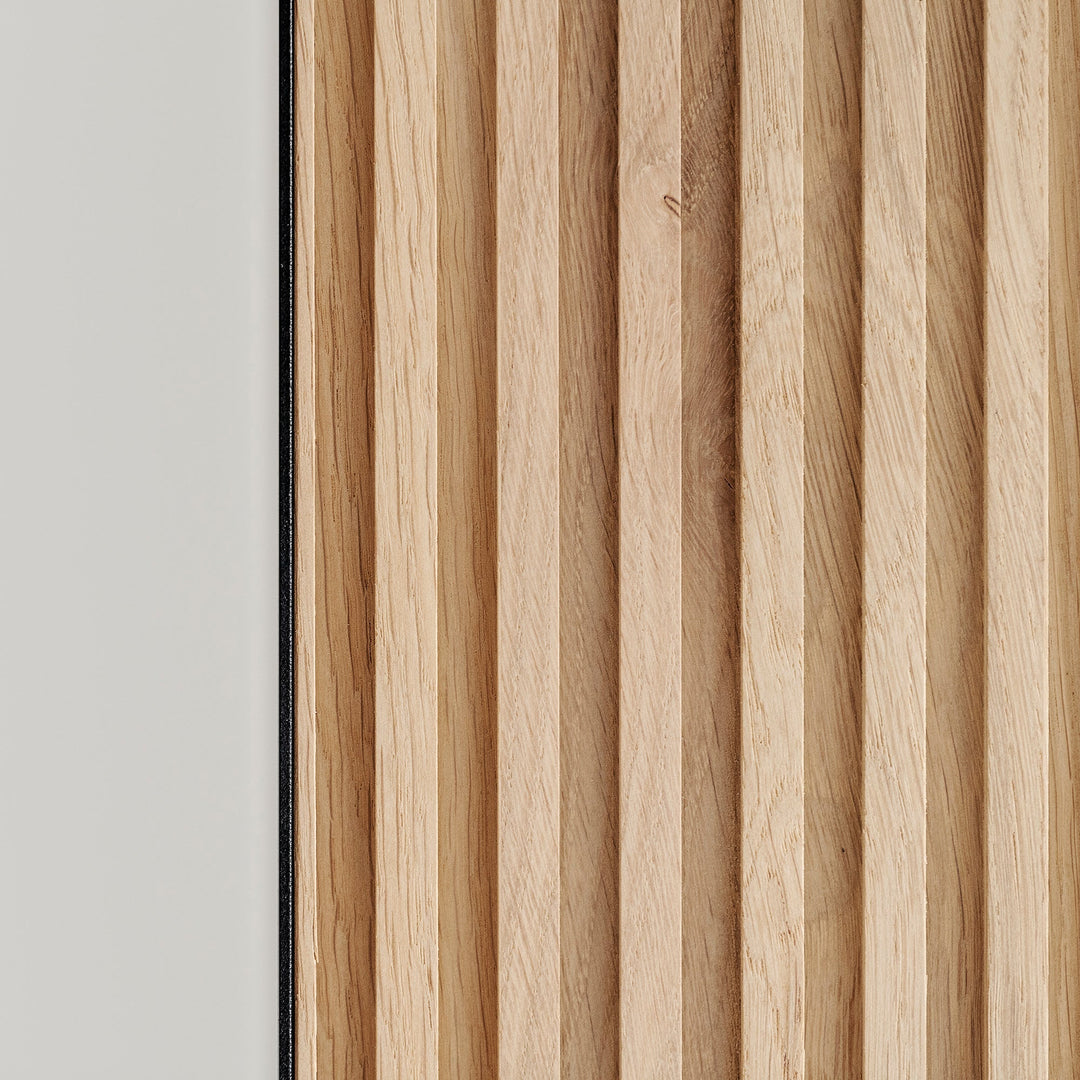 Houtmerk - Kast Fumo 06 - Hoge kastenwand voor haard Kastcombinatie Houtmerk